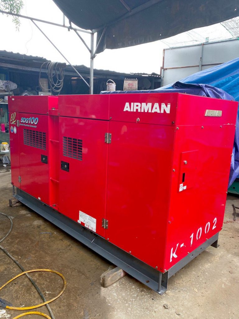 Máy phát điện cũ Isuzu 100kva 7